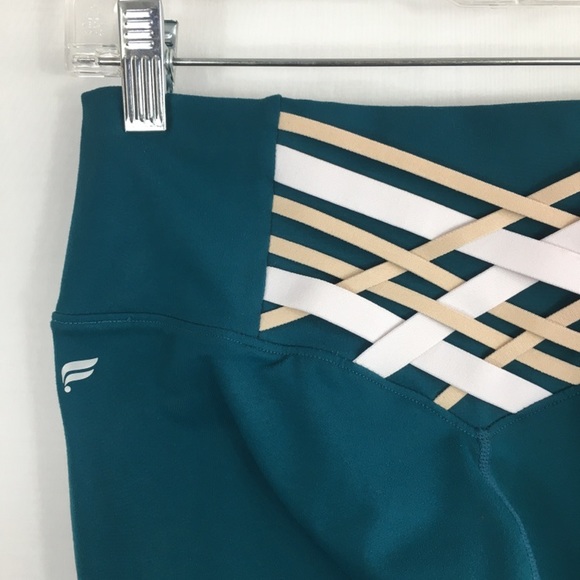 FABLETICS Power Hold Teal Leggings - Picture 5 of 5